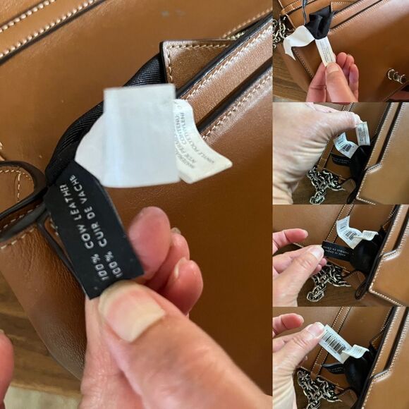 Marc Jacobs WEST END THE JANE SADDLE SHOULDER\CROSSBODY BAG/PURSE IN MAPLE TAN - Picture 14 of 15